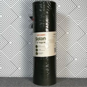 Retrospec Solana .5” Thick Wild Spruce Green Yoga Mat Carrying Strap 72x24” New